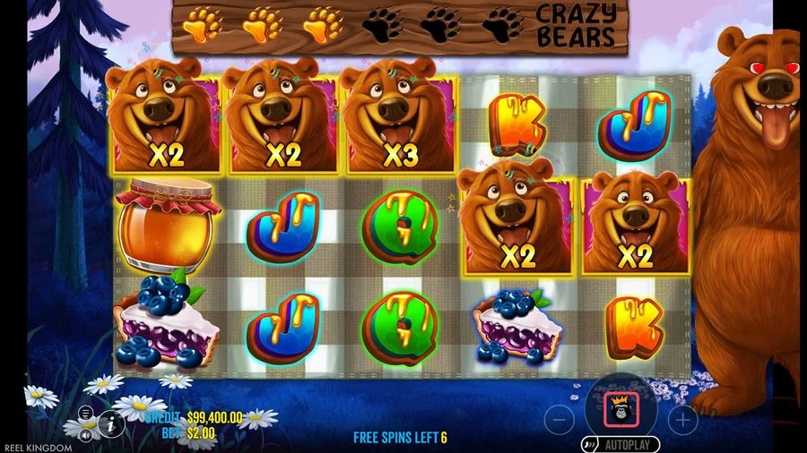 Screenshot gameplay Bear Crazy