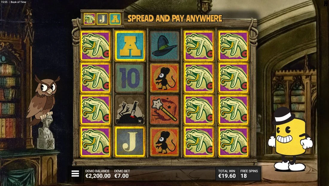 Screenshot gameplay Book of Time