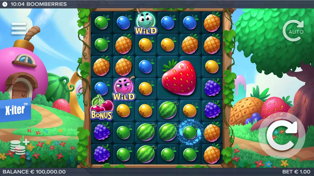 Screenshot gameplay Boomberries
