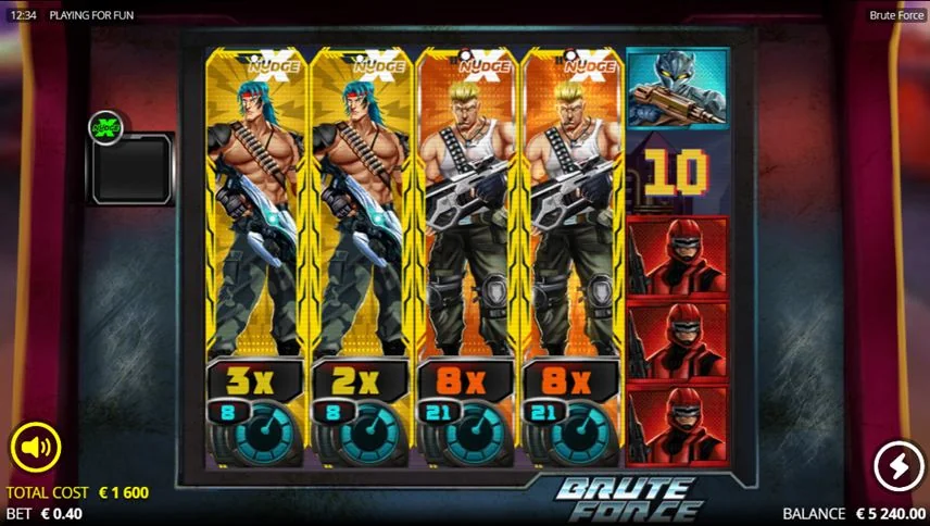 Screenshot gameplay Brute Force