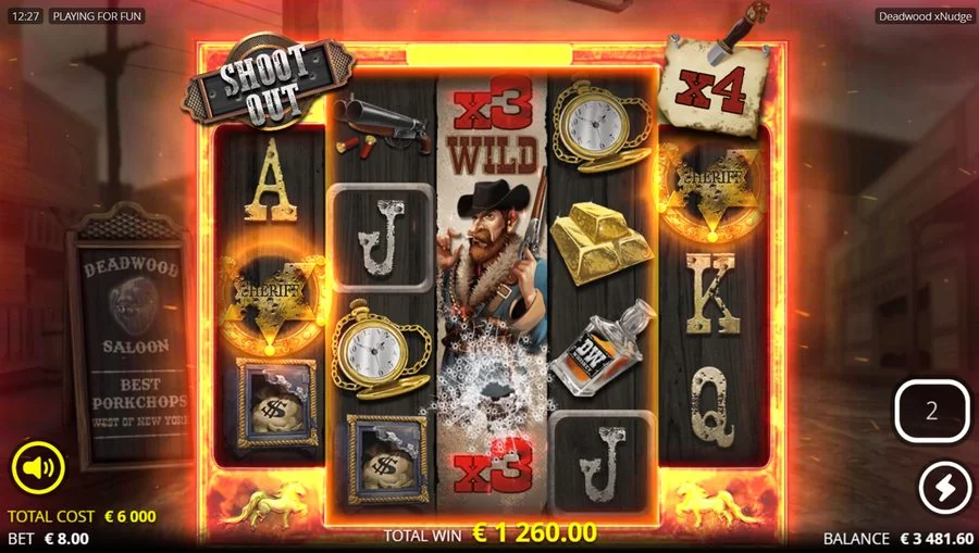 Screenshot gameplay Deadwood