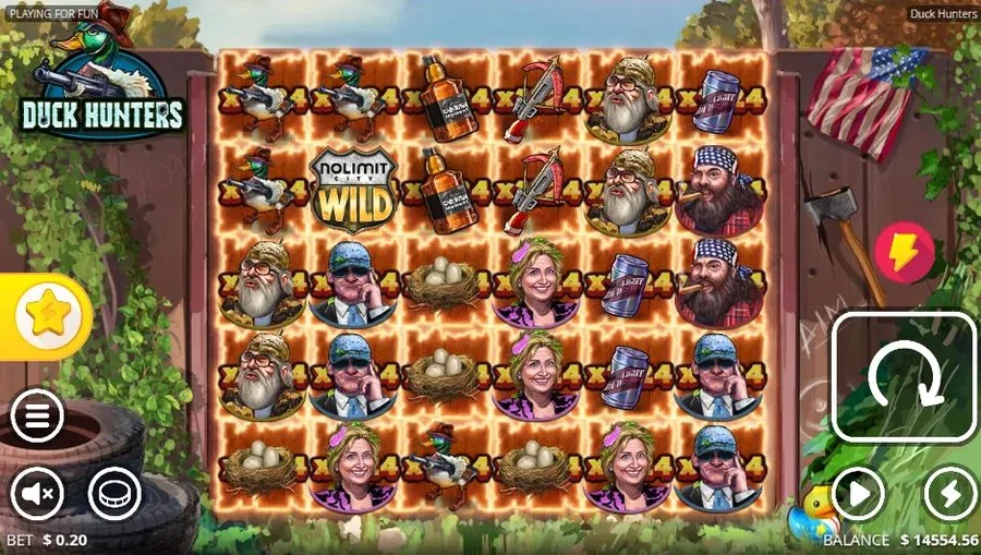 Screenshot gameplay Duck Hunters