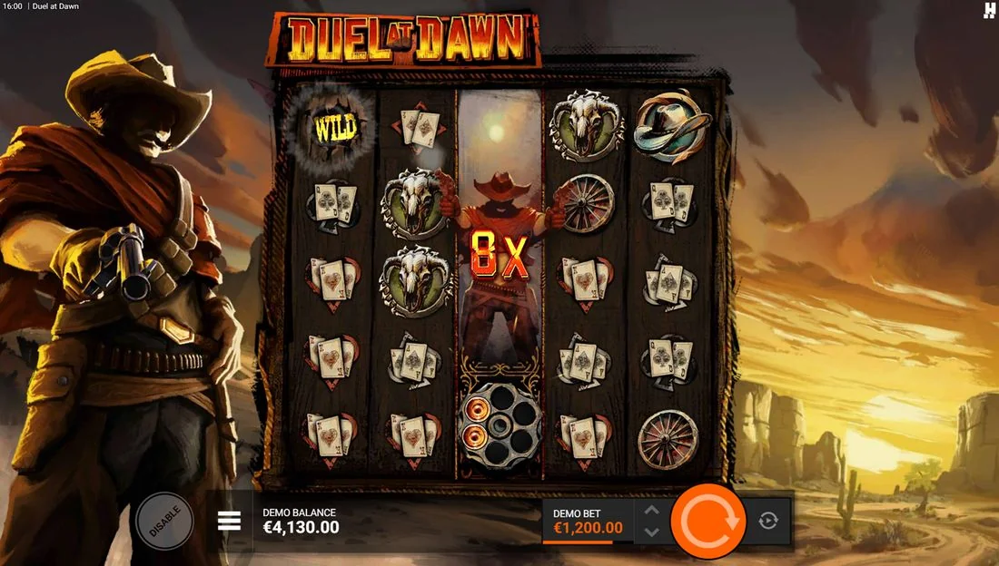 Screenshot gameplay Duel at Dawn