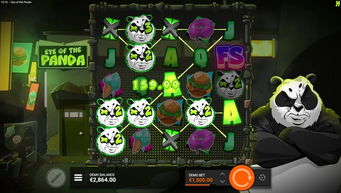 Screenshot gameplay Eye of the Panda
