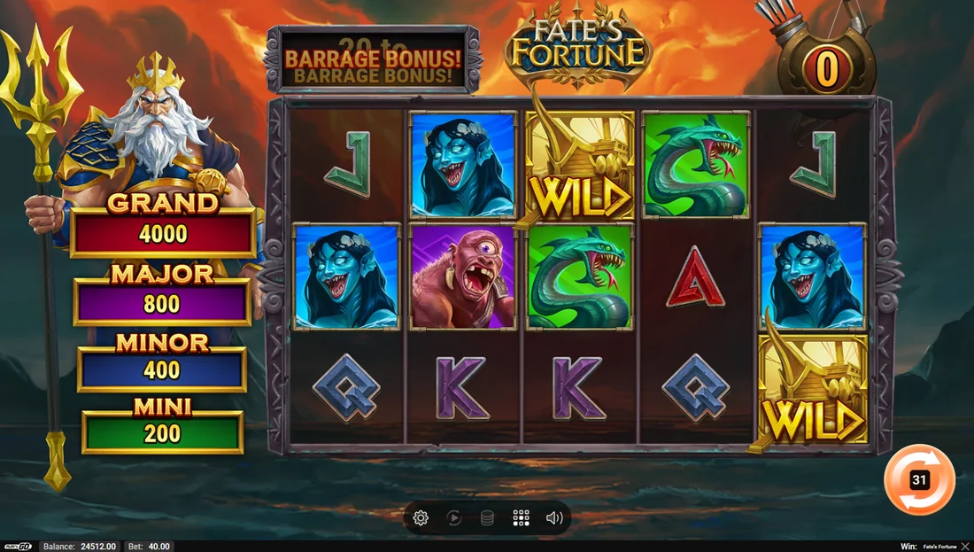 Screenshot gameplay Fate's Fortune