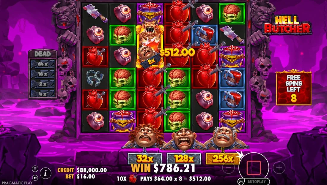 Screenshot gameplay Hell Butcher