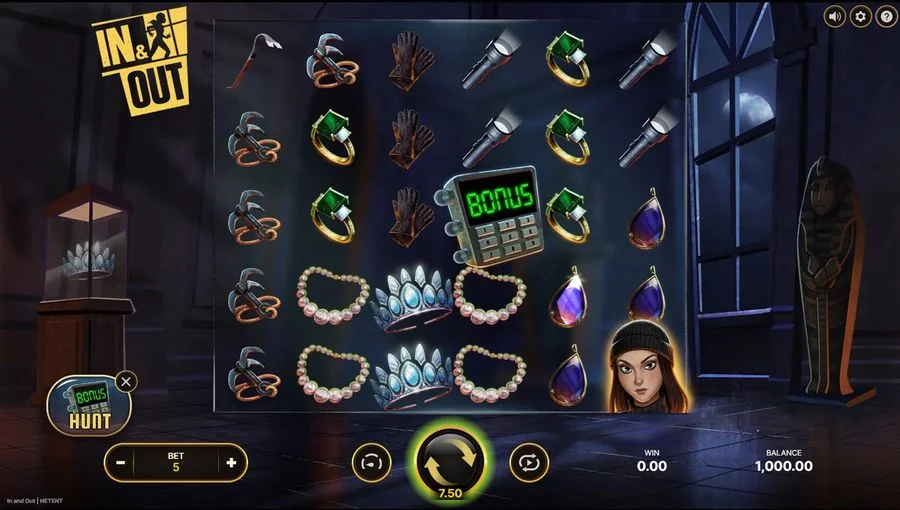 Screenshot gameplay In and Out