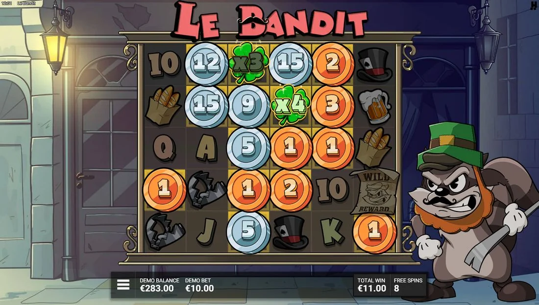 Screenshot gameplay Le Bandit