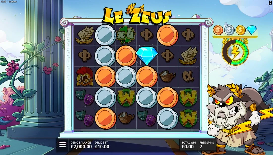 Screenshot gameplay Le Zeus