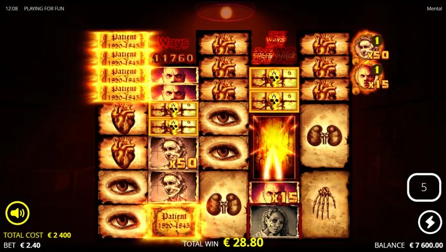 Screenshot gameplay Mental