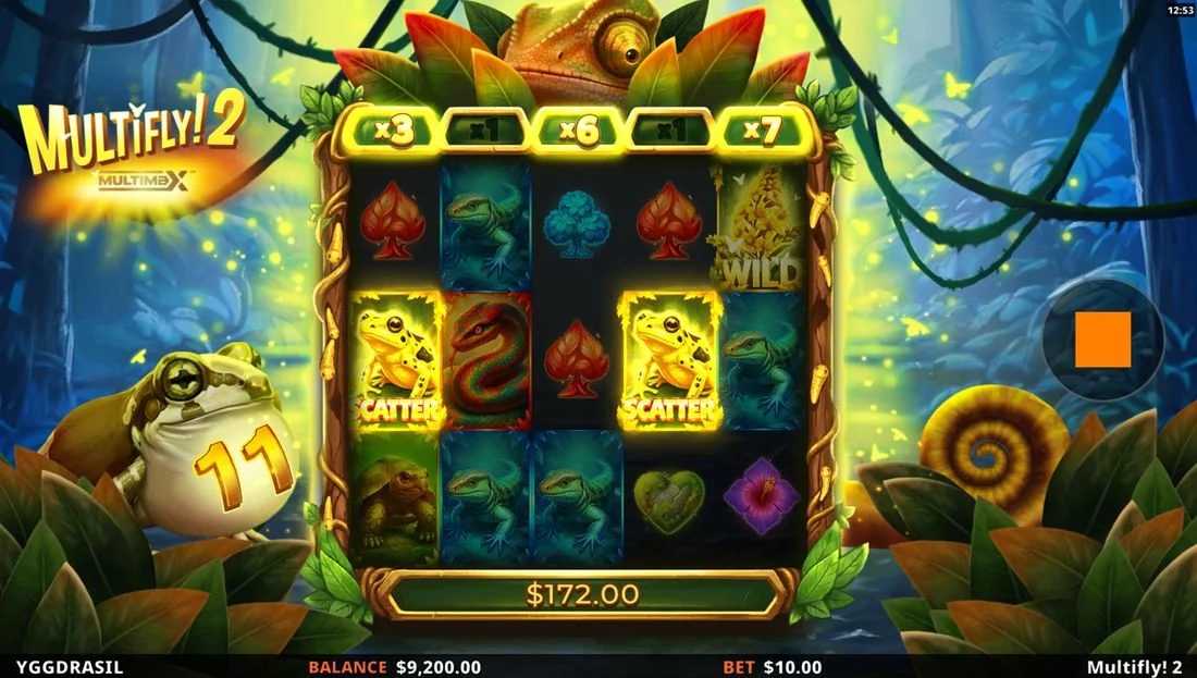 Screenshot gameplay MultiFly! 2 MultiMax
