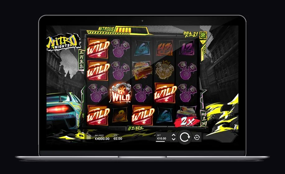 Screenshot gameplay Nitro Nights