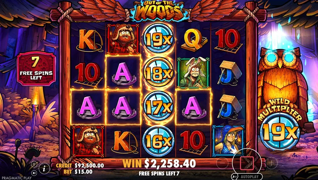 Screenshot gameplay Out of the Woods