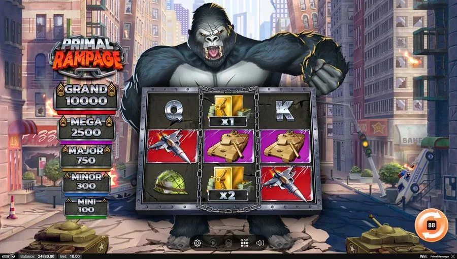 Screenshot gameplay Primal Rampage