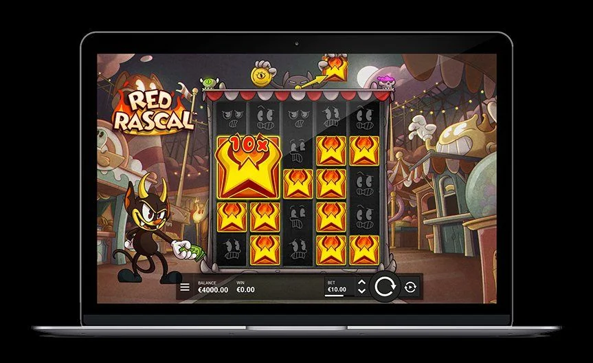 Screenshot gameplay Red Rascal