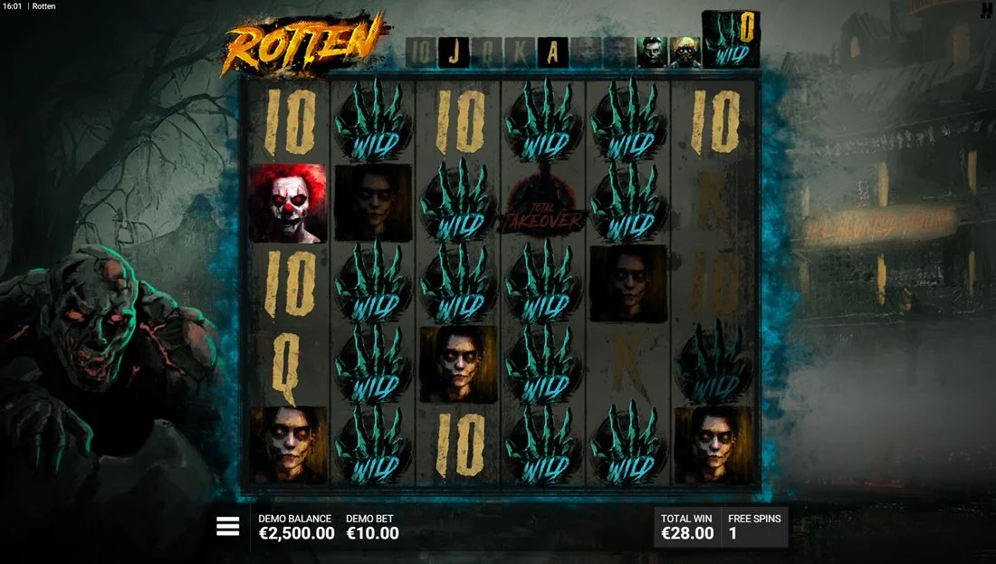 Screenshot gameplay Rotten