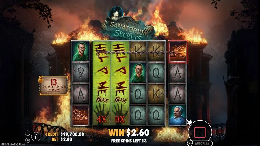 Screenshot gameplay Sanatorium Secrets