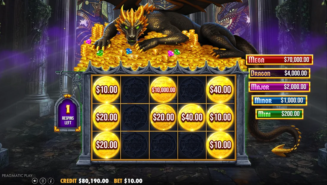 Screenshot gameplay Sleeping Dragon Ultra Dark