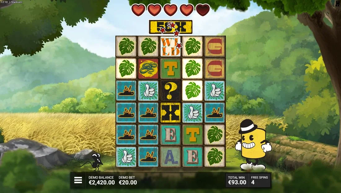 Screenshot gameplay Stack'em