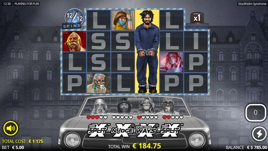 Screenshot gameplay Stockholm Syndrome