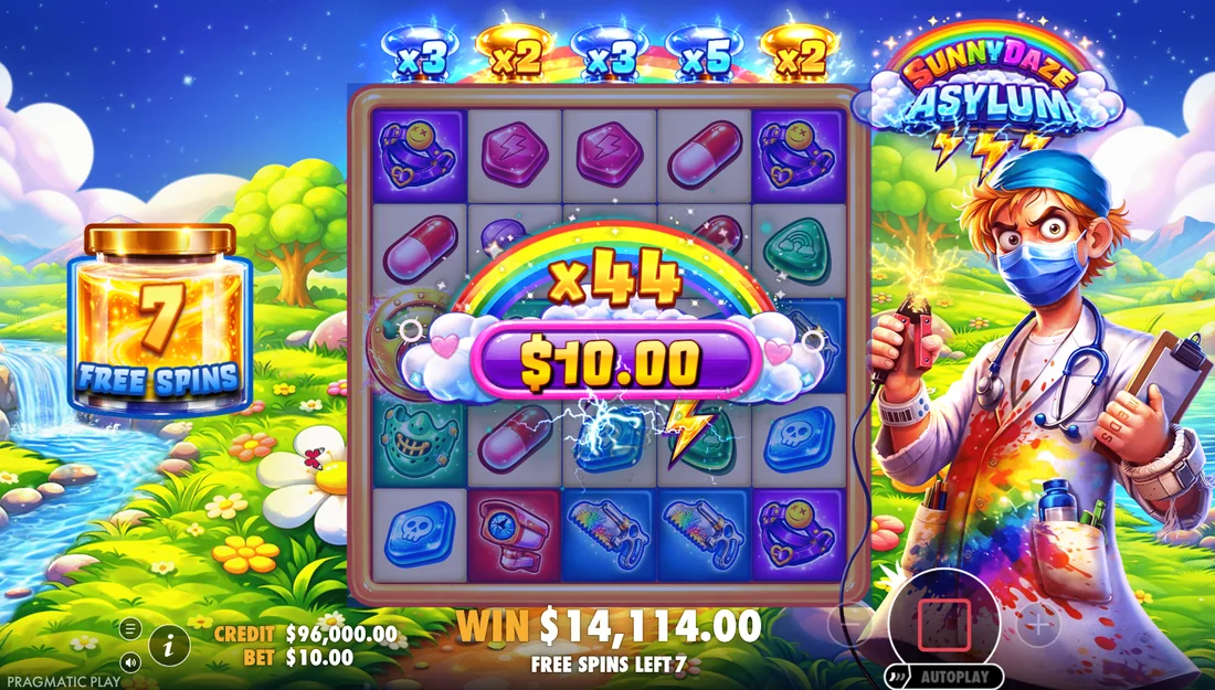 Screenshot gameplay Sunnydaze Asylum