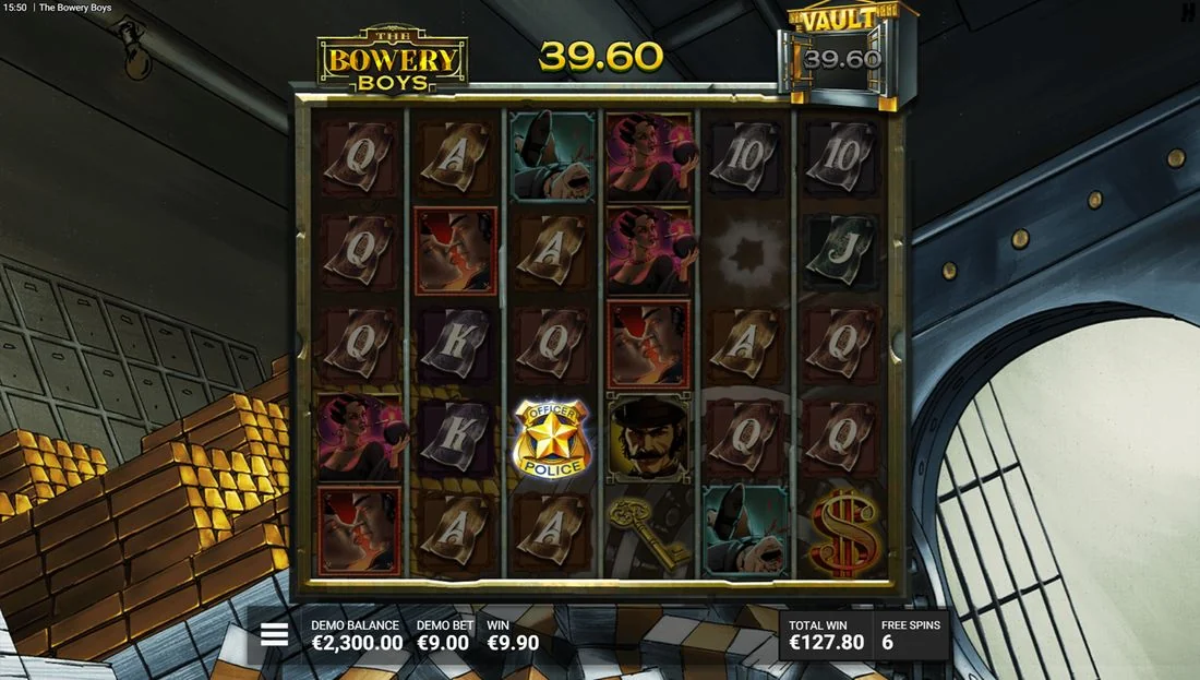 Screenshot gameplay The Bowery Boys