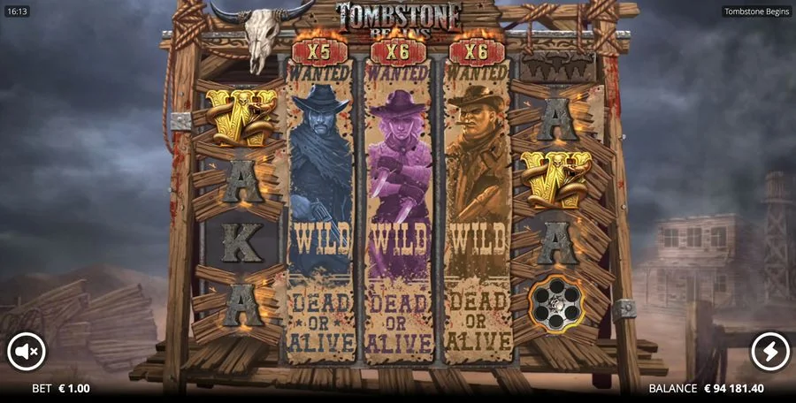 Screenshot gameplay Tombstone Begins