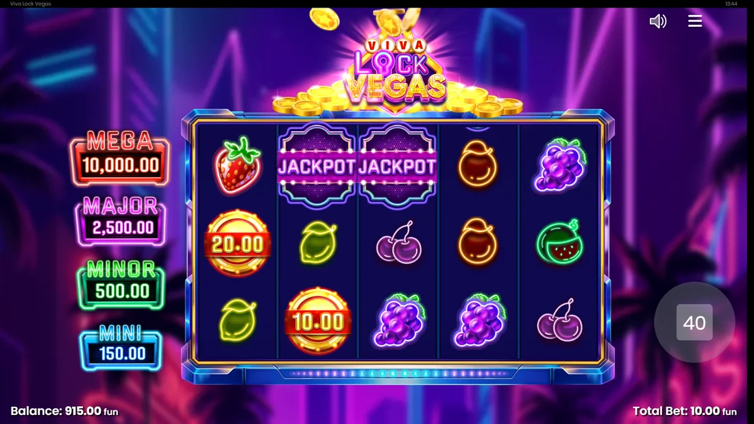 Screenshot gameplay Viva Lock Vegas