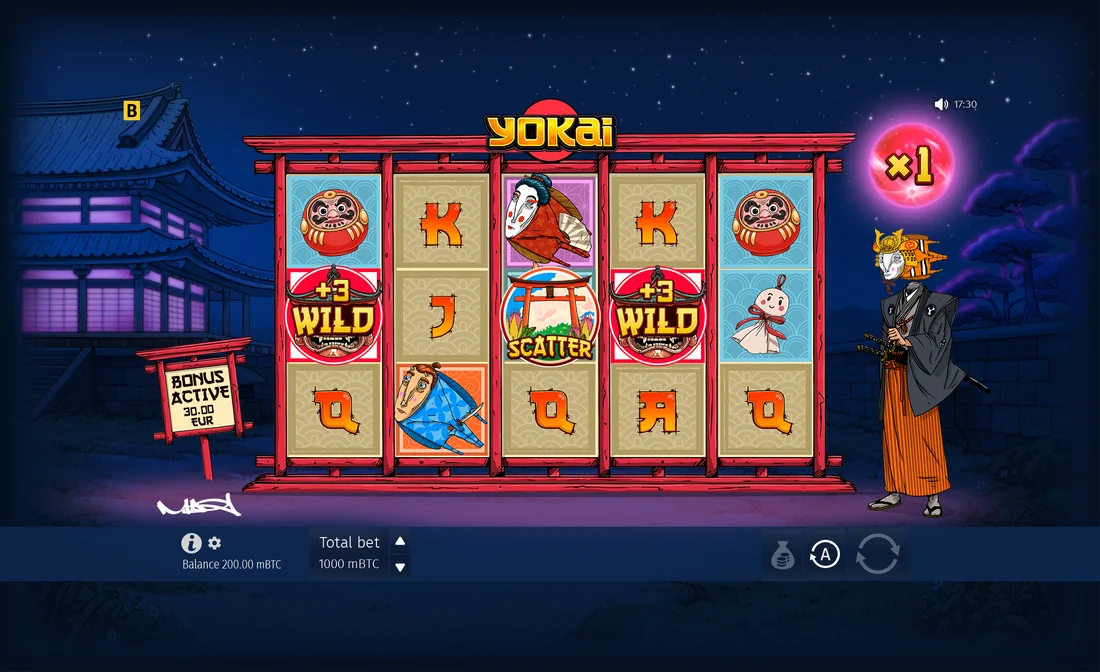 Screenshot gameplay Yokai